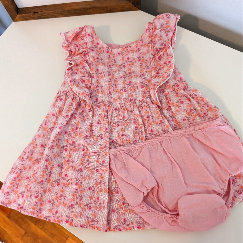 Cat & Jack Floral Dress with matching Bloomers